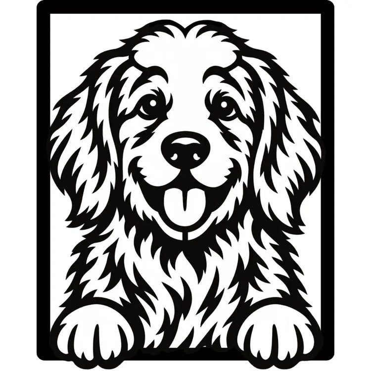 Cuadro Golden Retriever