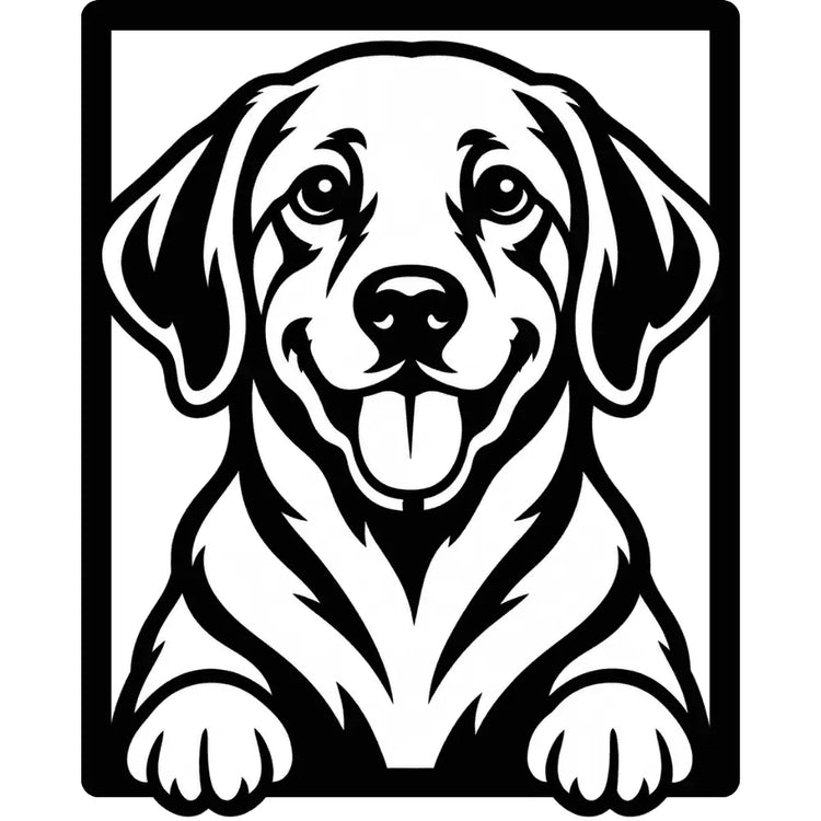 Cuadro Labrador
