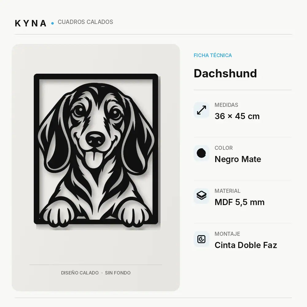 Cuadro Dachshund