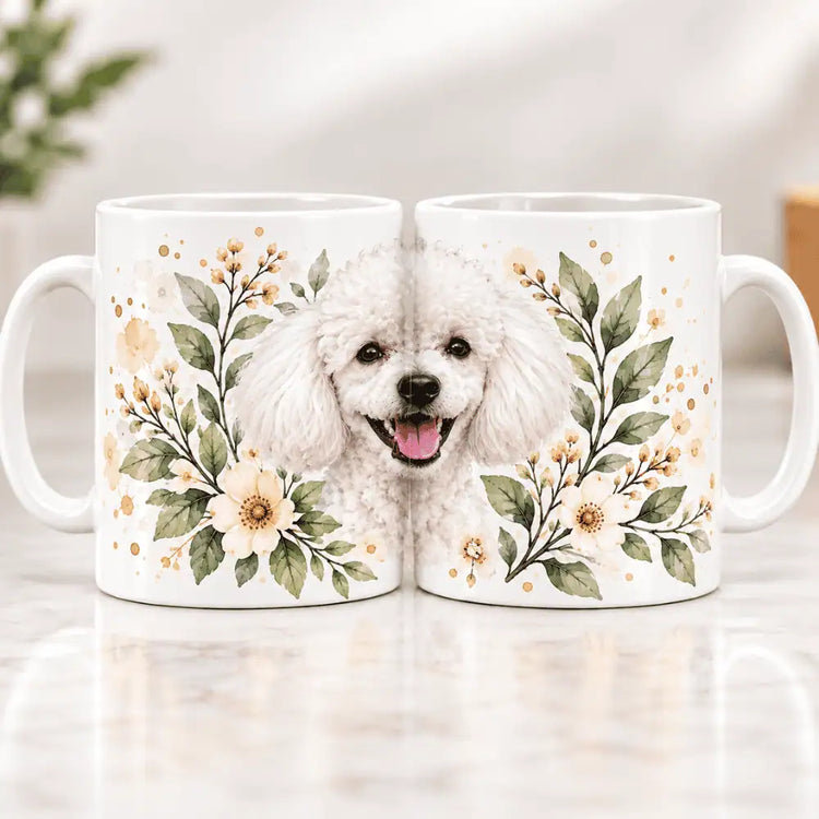 Tazón Poodle Elegante