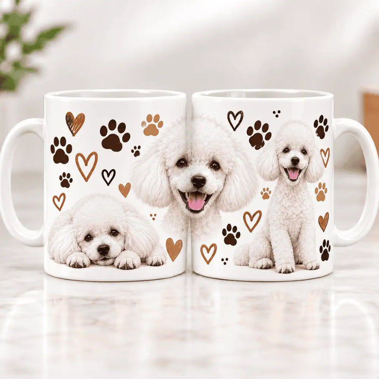 Tazón Poodle Tierno